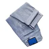 Men's Jeans Spring Summer Thin Slim Fit European American High-end Brand Small Straight Double F Pants Q9544-4