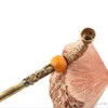 Smoking Accessories Creative Pure Copper Classical Carving Dragon Carving Phoenix Dry Tobacco Rod Metal Pipe Pot Old Man Rod