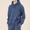 Herrtröjor tröjor Spring Winter Hooded Hoodies Män tjocka 600 g tyg Vanliga solida grundläggande tröjor Kvalitetsjoggare Kvinnor Pullovers unisex Tops 230227