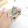 Broschen Pins Kreative Tasse Obst Tee Trinken Tintenfass Sternenhimmel Berg Emaille Pin Cartoon Abzeichen Revers Schmuck Zubehör Geschenke