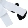 Köpek Giyim Geliş Yakışıklı Resmi Kedi Çat Tie Tie Damat Smokin Kostümler Evcil Köpek Düğün Aksesuarları Tımar Siyah Bowtie
