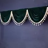 Curtain 2023 Home Decoration Gold Velvet Background Mantle Headband Tassel Wedding Celebration Stair Handrail Mall