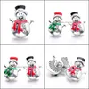 samochód DVR Charms Świąteczny śnieżny Snapt Button Instalacje biżuterii 18 mm metalowe guziki