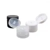 Garrafas de armazenamento freeShip 20pcs 20ml Plástico garrafa de viagem vazia com lampe de recipientes de amostra de tampa para lotes xampus e óleos de massagem