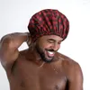 Berets Men's Bath and Shower Cap Dubbelskikt Vattentät Oxford Tygfiber Absorberande Torra hår Huvudbonader