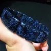 Strang Echter natürlicher blauer Pietersite aus Namibia, 17 mm, rechteckige Perlen, Armband, Reiki-Armreif, Kristallzertifikat