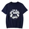 T-shirts pour hommes MMOs Stay In Shape Tshirt Crewneck Short Sleeve Femmes Hommes T-shirt Harajuku Streetwear 2023 Style décontracté Vêtements unisexes