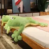 Nice Green Frog Plush Toys Stuffed Animals Doll Baby Kids Children Boys Girls Adults Cute Birthday Gifts Home Room Deco