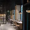 Pendellampor nordiska restaurang ljuskrona kreativ personlighet modern enkel mode industriell stil kafé bar glas enstaka huvud