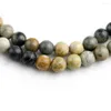 Strand Multilayer Natural Picasso 6mm Breads Bracelet Tibetano Budista Buda Buda Charme 108 Rosário de Yoga para Mulheres