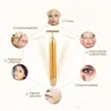 Face Massager Beauty Skin Care Tool Pro Slimming 24K Gold Lift Bar Vibration Facial Masr Energy Vibrating Drop Delivery Health Mas Dhxl2