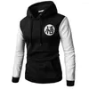 Hommes Hoodies Col Roulé Hommes Impression Sweats À Capuche Printemps Mode Solide Sportswear Pull Mince Survêtements