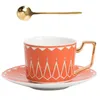 Cups Saucers Beautiful Porcelain Arab Coffee Cup Espresso Services Breakfast Bubble Tea Set Luxury Tableware Kaffeetasse And Saucer