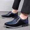 Chaussures habillées Business Casual Dress Shoe Tendance Chaussures en cuir pour hommes Lace Up Formal Party Hommes Chaussures Comfortalbe Allmatch Mariage Oxfords R230227