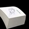 Pintura de canetas 100 folhas de algodão papel aquarela em massa Desenho de prensa a granel para estudantes de aquarela. Começando artistas 230225