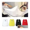 Cutting Cape New Waterproof Mustasch Rakningskasse Care Förkläde Gathers Tyg Bib Face Hair Trim Catcher Sink Cleaning Tool Drop Deli DHZP8