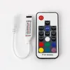 Telecomando RF DC12V-24V Mini controller a 17 tasti LED Telecomando Striscia LED colorata Connessione plug-in RGB