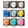 Dekorativa blommor 50st/ v￤ska Multicolor Mini Pe Foam Rose Head Artificial Handmade DIY Wedding Home Decoration Festival Party Supplies