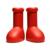 MSCHF Designer Boots Men Women Rain Big Red Boot Rubber Platform Bootie Fashion Astro Boy Booties Thick Bottom Non-Slip BootiesS