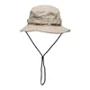 Chapeaux à large bord Seau Chapeaux Hommes Femmes Seau Chapeau Été Boonie Chapeau De Protection En Plein Air À Large Bord Panama Camouflage Chasse Randonnée Pêche Pare-Soleil 230227