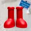 2023 hommes Femmes Boots Rain Designers Big Boot Red Boot Bottom Bottom Nonslip Bootes Rubber Platform Botie Fashion Astro Boy Larg1361140