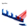 Equipamentos de rega de DVR de carro 220pcs 2050mm azul PVC Conector de pinça de tubo de pinça de jardim Adaptador de tubo de tanque de aquário de aquário Fixação JO DHY73