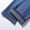 Men's Jeans Designer 2022 new summer slim stretch jeans men's fashion small leg long pants casual thin 9AKE