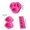 Moldes de cozimento E56C 3D Sexy Lip Resina Molde Folanda Silicone Diy Bolo Pastral