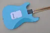 6 Strings Blue Electric Guitar com Star Inclay Floyd Rose Maple Artlebond personalizável