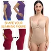 Shapers pour femmes Shapewear pour femmes Tummy Control Bodysuits Waist Trainer Body Shaper Sous-vêtements amincissants Open Bust Compression Belly Girdles 230227