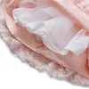 Abiti da ragazza Abito da battesimo per bambino nato Abito con perline Applicazioni in tulle Abito da battesimo formale per bambina da principessa per 1 anno