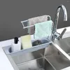 Küche Lagerung Haushalt Wasserhahn Clip Rack Waschbecken Lappen Bad Halter Seifenkiste Schwamm Kunststoff Tropfen