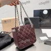 Tendencia Hobo Mujeres Clásico Crossbody Diseñador Bolsa Tote Cuero Acolchado Caviar Versátil Bolsa de Hombro Monedero Lujos Bolsos Maleta Portátil Multi Pochettes