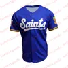 Maglie da baseball Custom St. Paul Saints Milb Jersey 11 Drew Maggi Mark Contreras Tomas Telis Jake Cave Brent Rooker Damek Tomscha 9 Keon Broxton 31 Jimmy