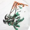 Camisetas para hombres Diseñador para hombre Camiseta corta para mujer New Sunset Coconut Tree Print Tamaño de manga de gran tamaño SMLXL