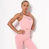 Vêtements de sport Style beauté dos maille sans couture sous-vêtements de sport dames séchage rapide antichoc Yoga course Fitness soutien-gorge gilet DS51