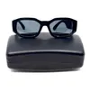 Óculos de sol unissex quadrados masculinos mulheres designers de luxo de luxo, marca de moda de moda para homens mulheres vidro dirigindo UV400 Adumbral com caixa de alta qualidade