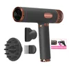 Blowdryers for Hair with Unique Brushless and Foldable LED Display LOGO Innovative Quiet Small Ionic Hair Dryer with Diffuser