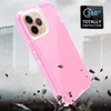 Coque transparente pour téléphone portable pour iphone 13 Soft TPU Hard PC Back Cover