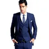 Ternos masculinos Men Suit com calças noivo Classic Styles (colete de jaqueta) homem -padrinho slim fit smoking blazers blazers