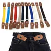 Belts Kids Buckle-Free Elastic Belt Waist Stretch Child Children Black For Boys Girls Jeans Adjustable Women BeltBelts