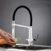 Keukenkranen en koude watertankkraan met puur groenteswasbekken Dubbel gebruik roteerbaar direct drinken