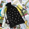 Storage Bags Velvet Bag Tarots Cards Mystical Magic Divination Rune Board Game Dice Drawstring