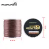 Ligne de tresse ANGRYFISH 9 brins tisse tressé 500M ligne de pêche ligne PE Super forte 15LB100LB 230227