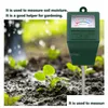 Auto DVR Moisture Meters Probe Water Bodemmeter Precisie PH Tester Analyzer Meting voor tuinplant Flower Drop Delivery Office Scho DHS9E