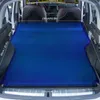 인테리어 액세서리 스웨이드 여행 침대 자동 자동차 매트리스 SUV 자동 접이식 뒷좌석 수면 패드 접이식 팽창 식 캠핑 매트 쿠션