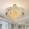 Pendant Lamps Modern Luxury Crystal Chandelier Lighting Fixture Contemporary Chandeliers Lamp Hanging Light For Home Restaurant Decor