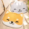 Tappeto Cartoon Cute Household Imitazione Cashmere Tappetino Giapponese Modellazione di animali Ingresso bagno Assorbente antiscivolo 230227