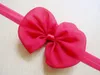 Q16 Nya barns pannband Chiffon Butterfly Hair Band Children's Hair Band 12 färger