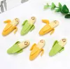 Söt bananstil Erasers Mini Novelty Korean Creative Stationery 2st/Pack School Supplies for Student Gift SN4335